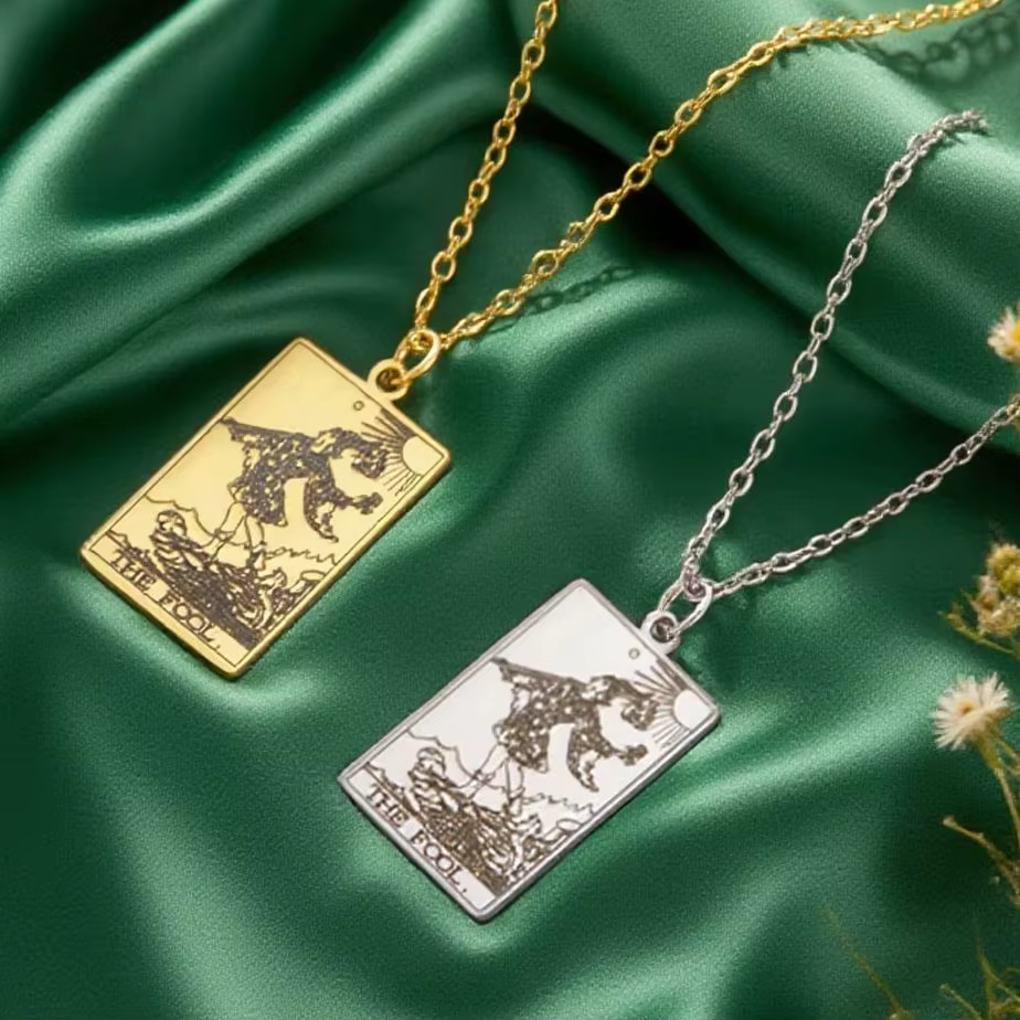 Dawapara – collier de cartes de Tarot pour femmes