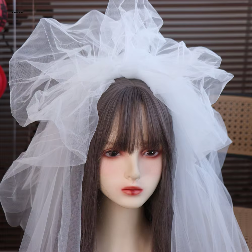 Voile de mariée multicouche avec peigne à cheveux