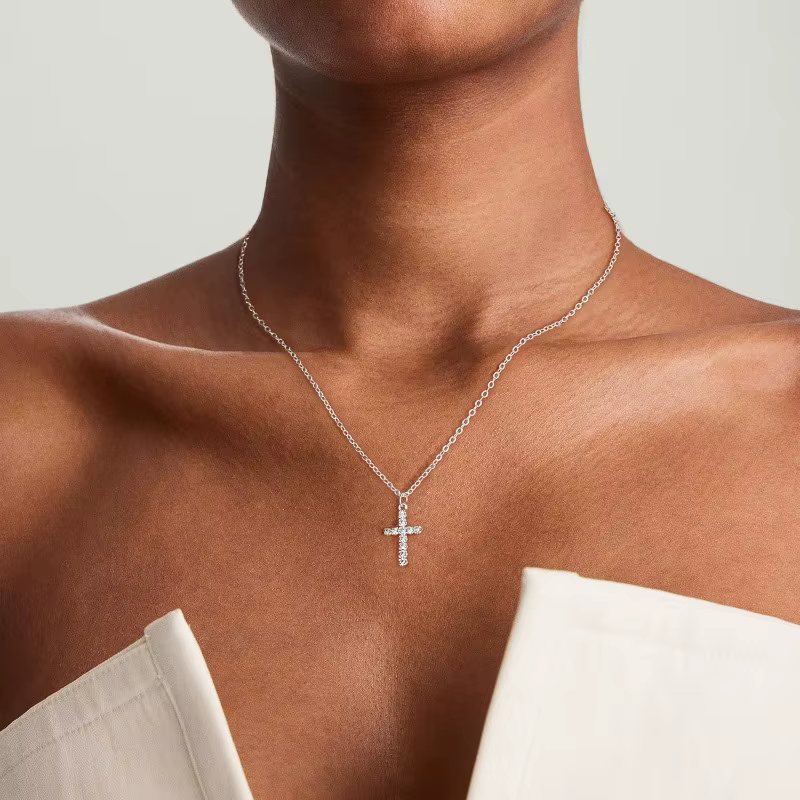 Collier croix pour femme - Pendentif