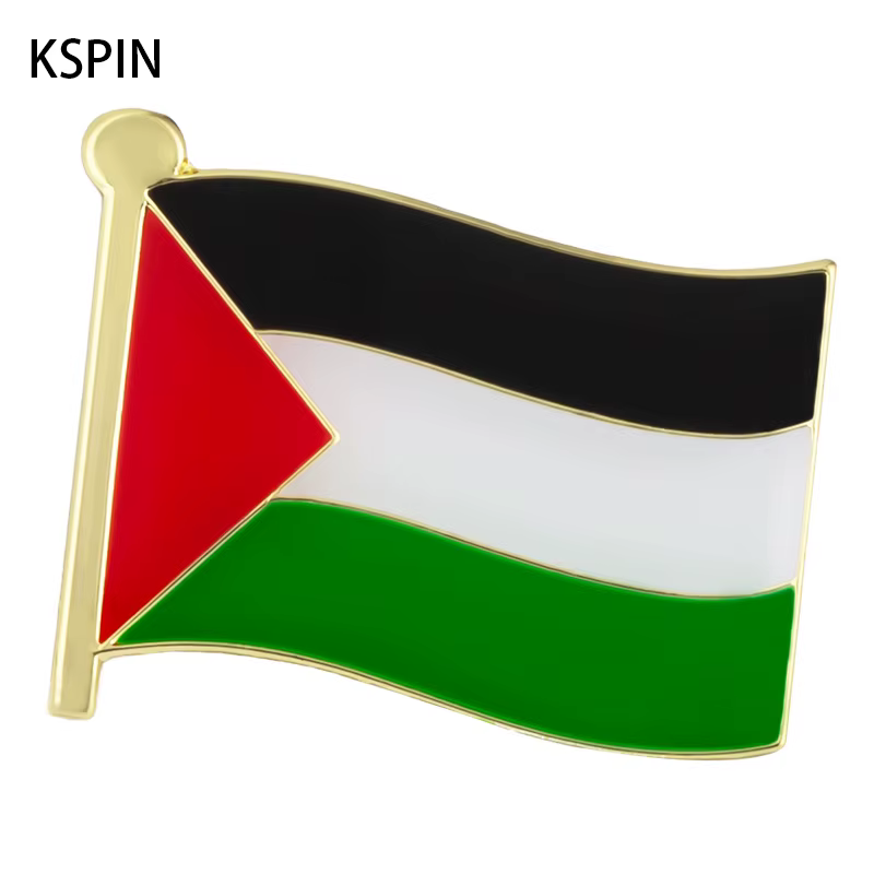 Badge de drapeau de la Palestine