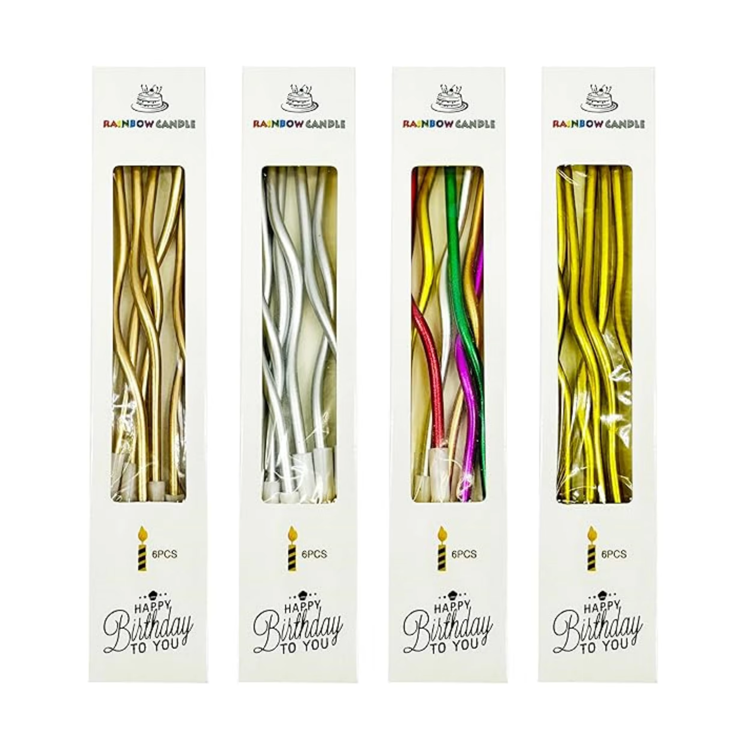 Ensemble de bougies créatives