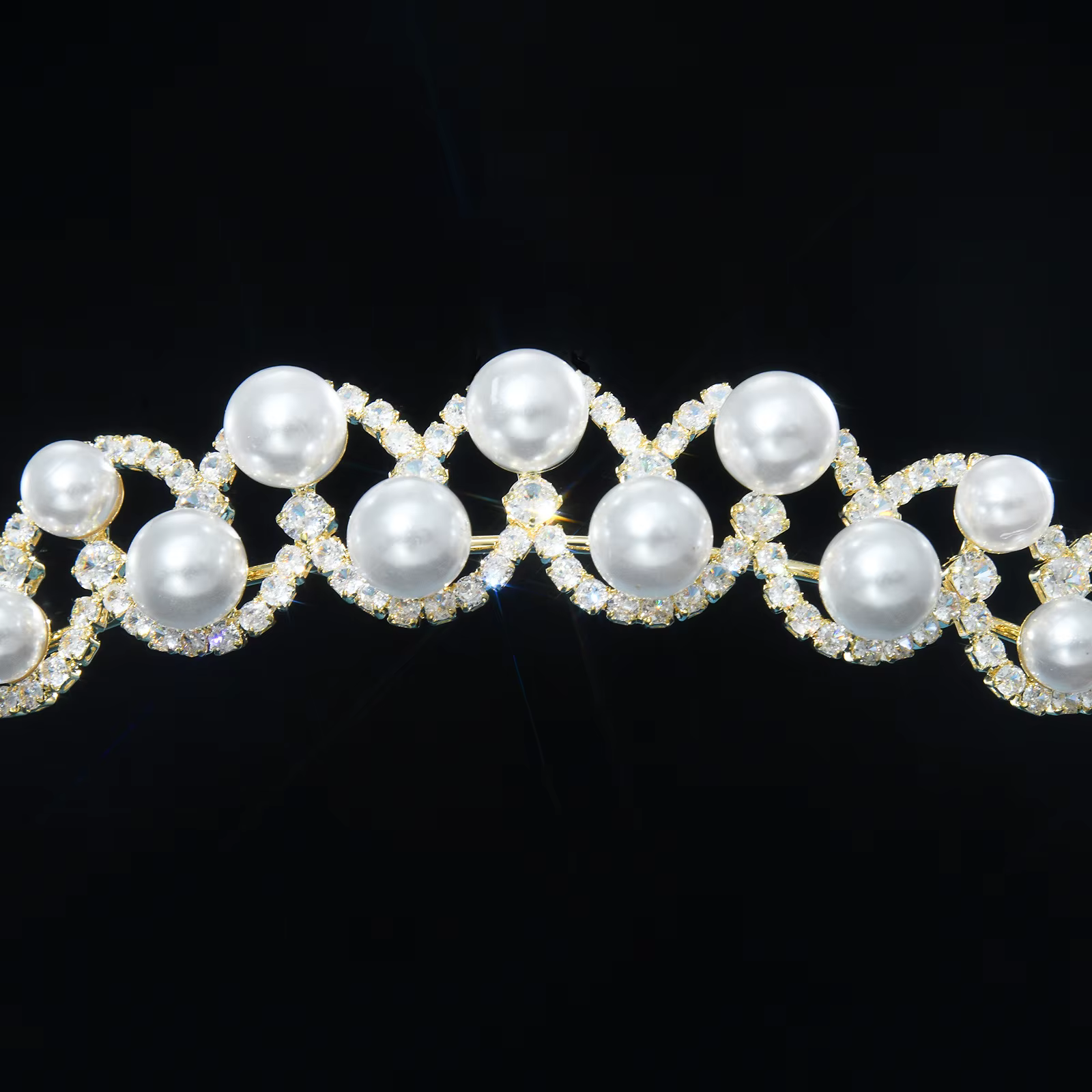 Diadème de mariée baroque pour mariage