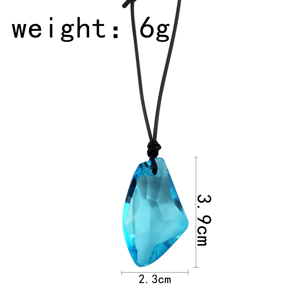 Collier Série TV H2O avec Pendentif Pierre de Lune