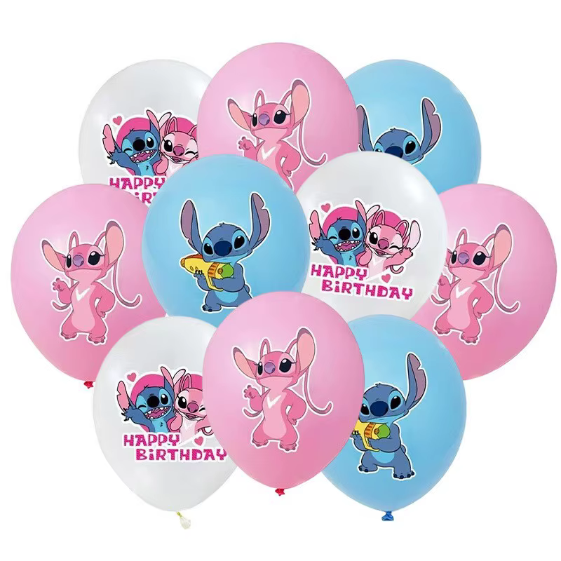 Décorations d'anniversaire Stitch & Ensemble de vaisselle
