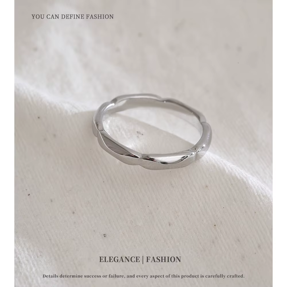 Bague en acier inoxydable