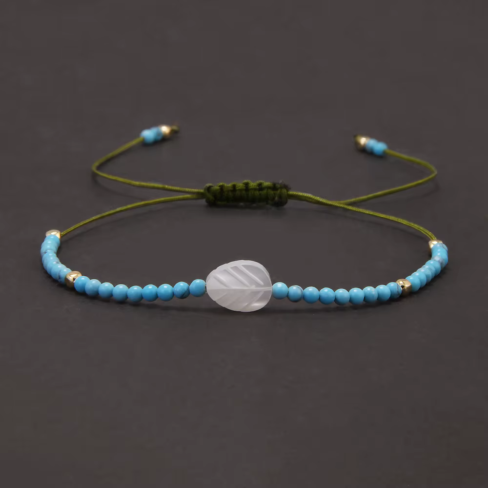 Soldes Exceptionnelles : Bracelet en Pierres Naturelles Perlées