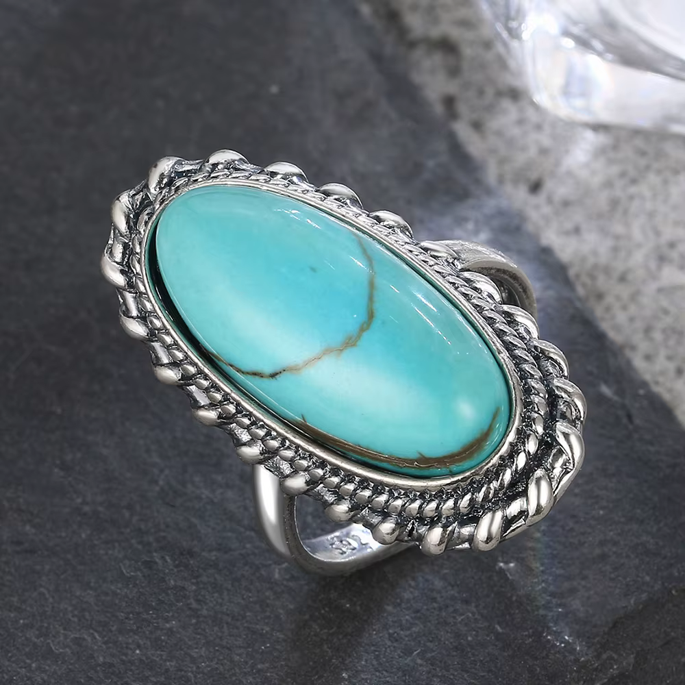 Bague Vintage en argent Sterling 925