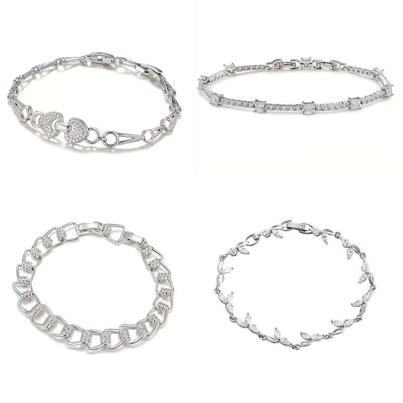 XP Jewelry -- Bracelet en zircon tendance pour femmes
