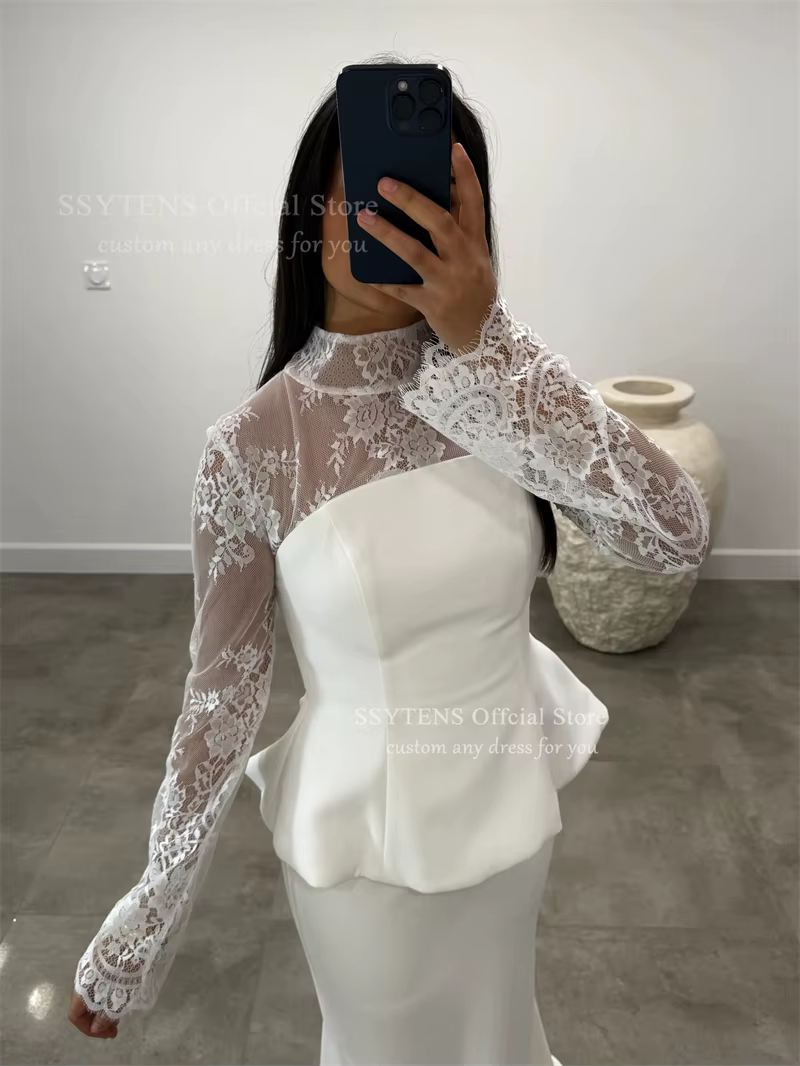 SSYTENS Robes de mariée exquises en dentelle