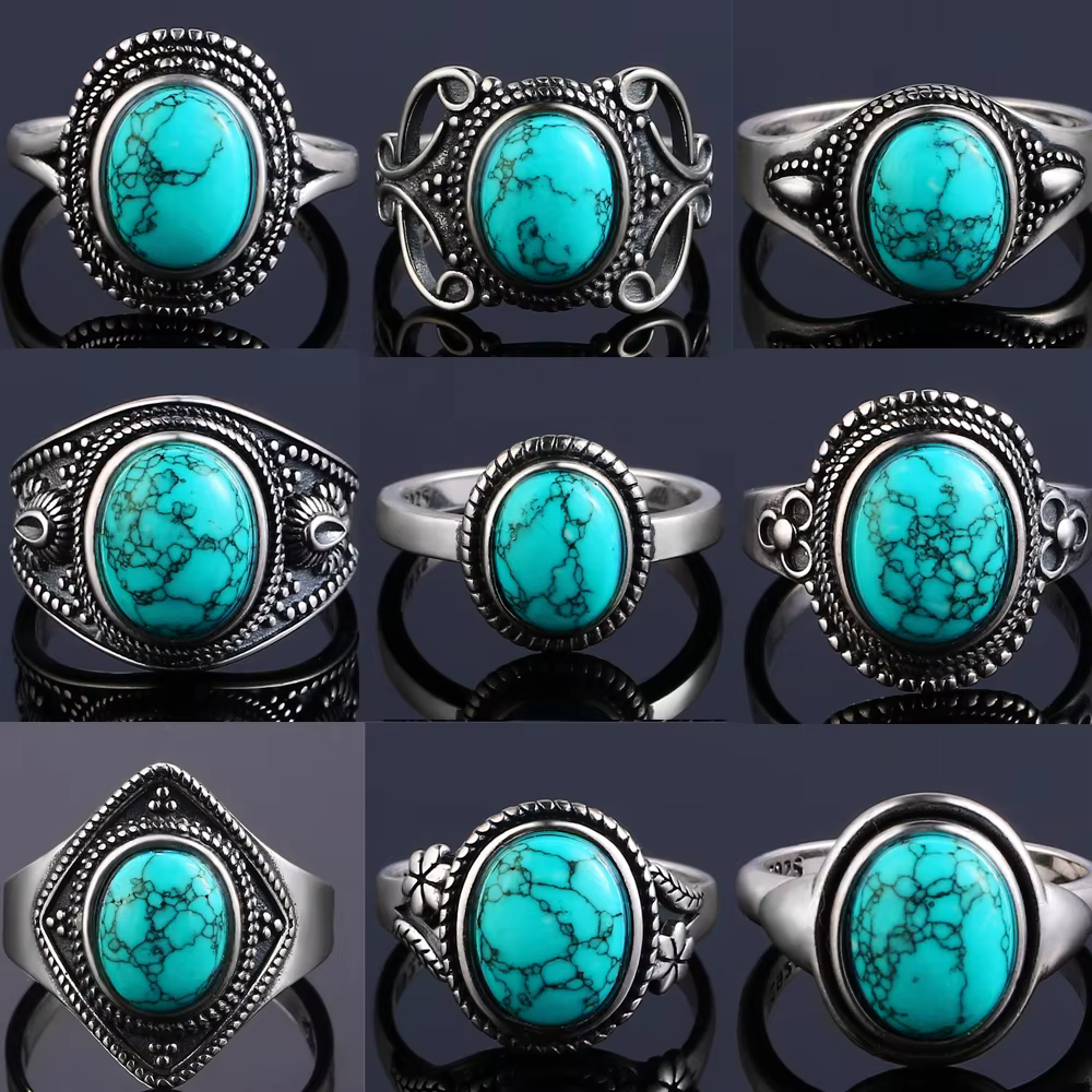 Bague Vintage en argent S925