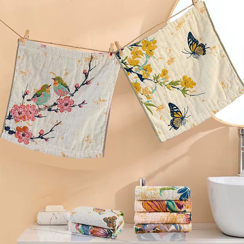Serviette en gaze 100% coton 35x35cm