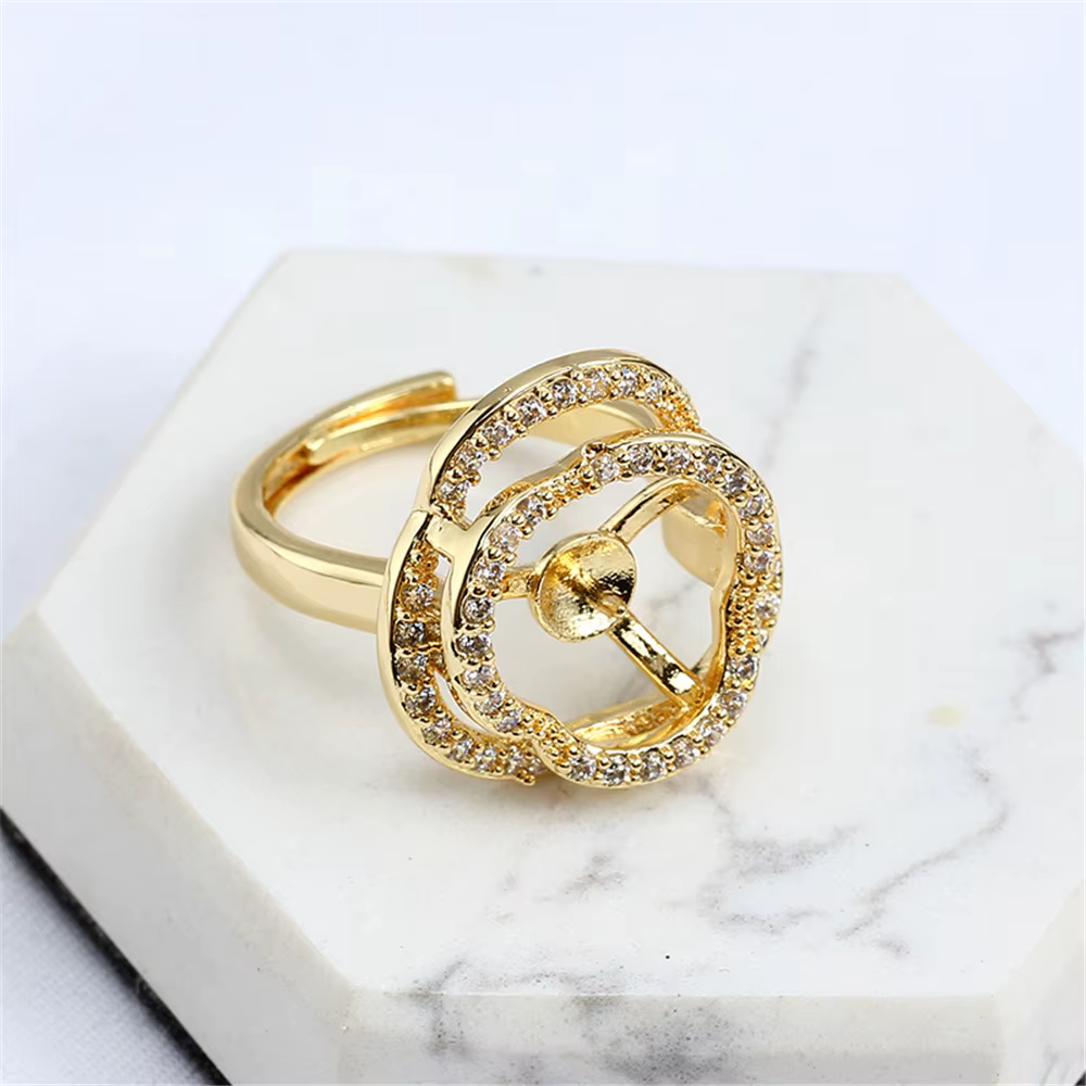 Bague de bricolage en or 14 carats