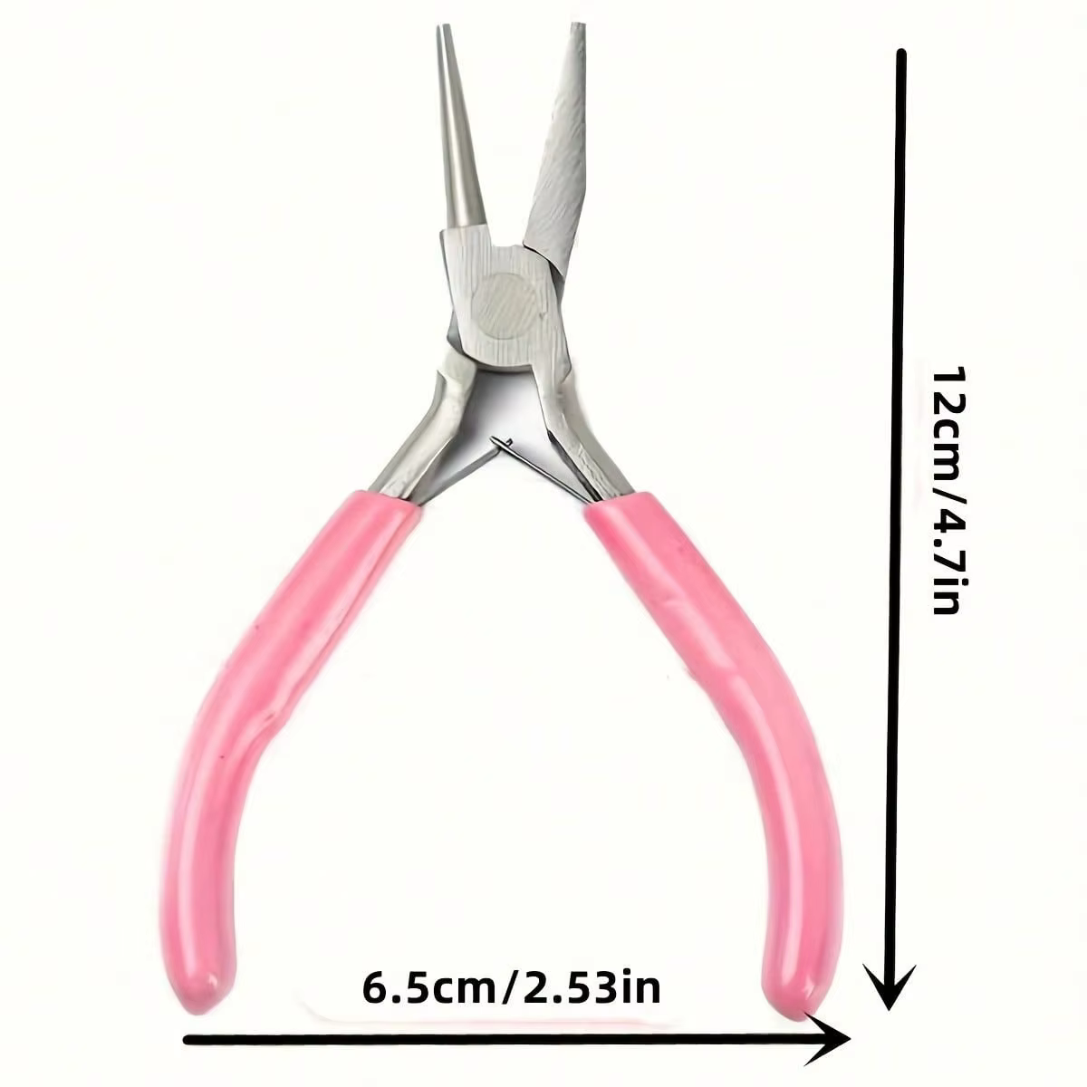 1 pince à bijoux rose et noire