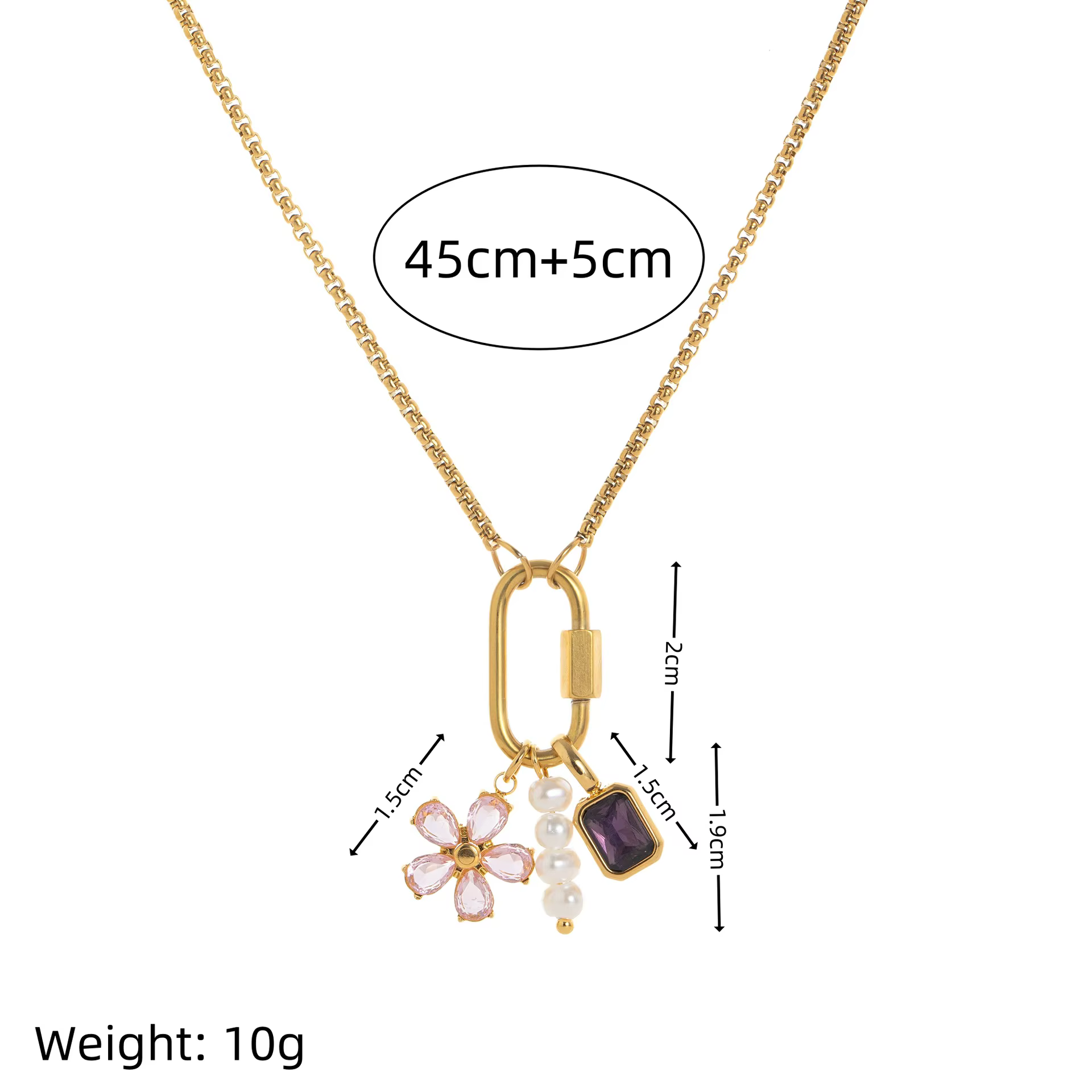 Collier en acier inoxydable