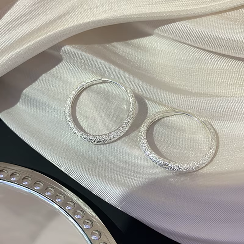 Boucles d'oreilles brillantes Vintage en argent Sterling 925 pour femmes