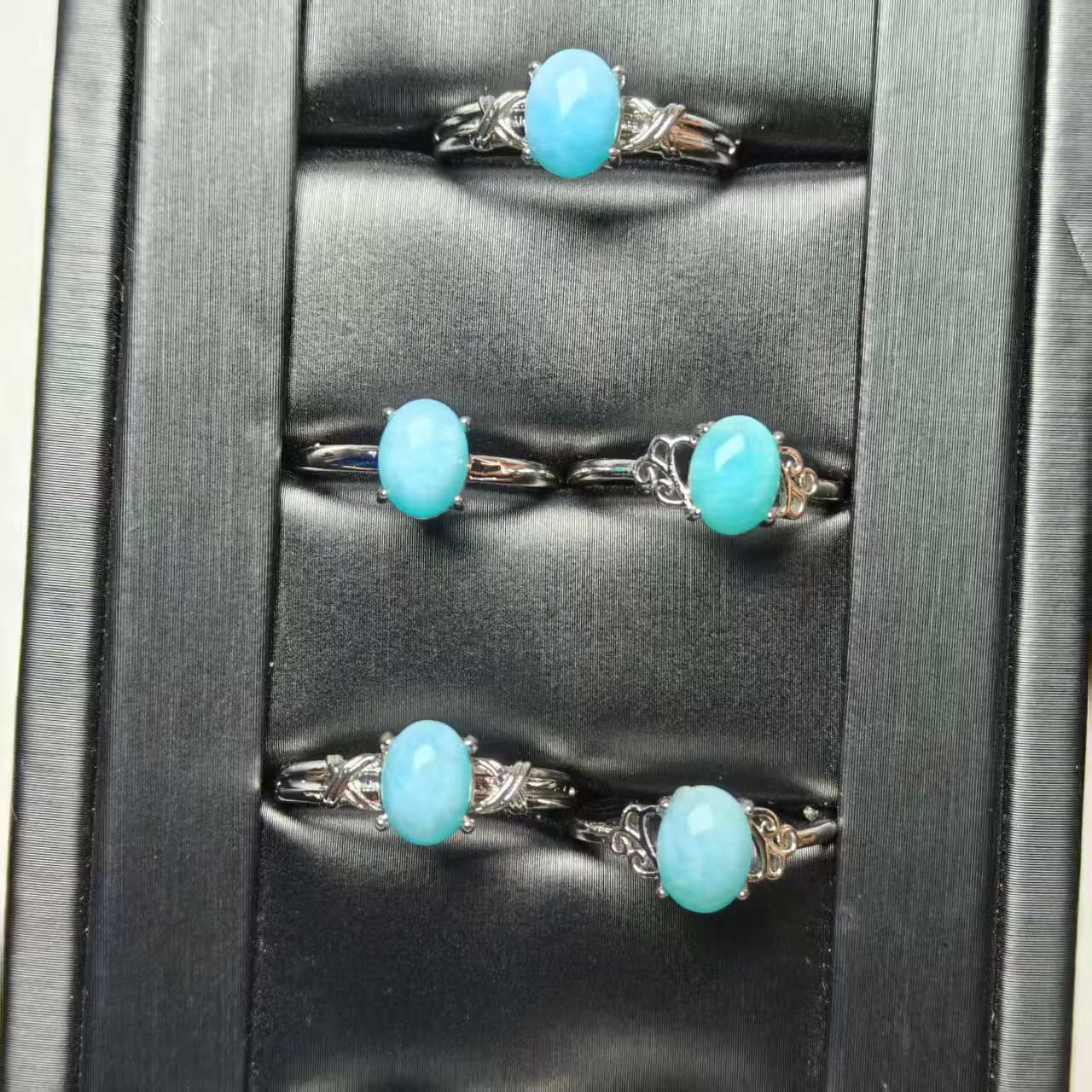 Bague en Amazonite Naturelle