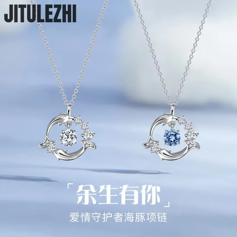 Collier pendentif en argent Sterling 925 pour femmes