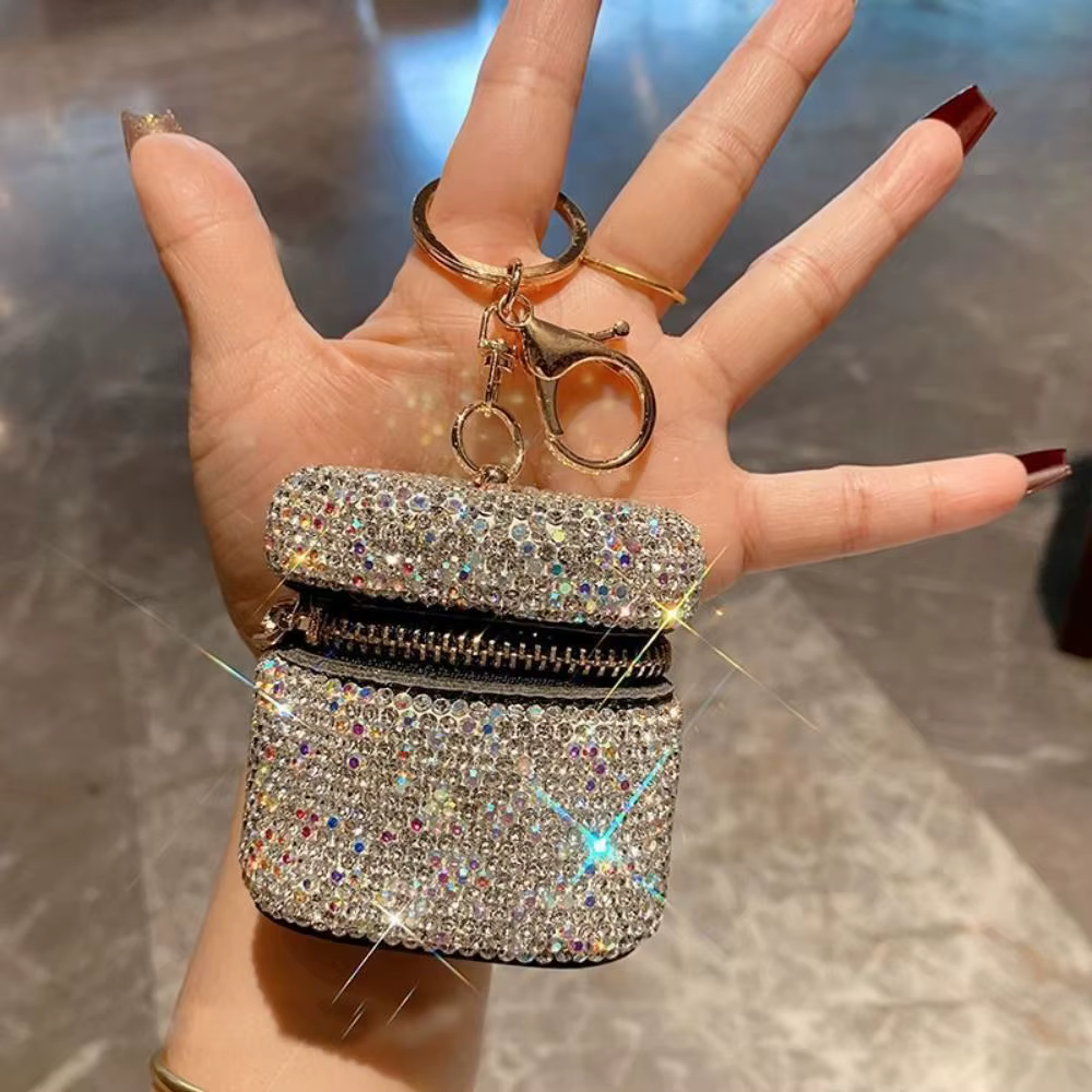 Sac de rangement orné de strass