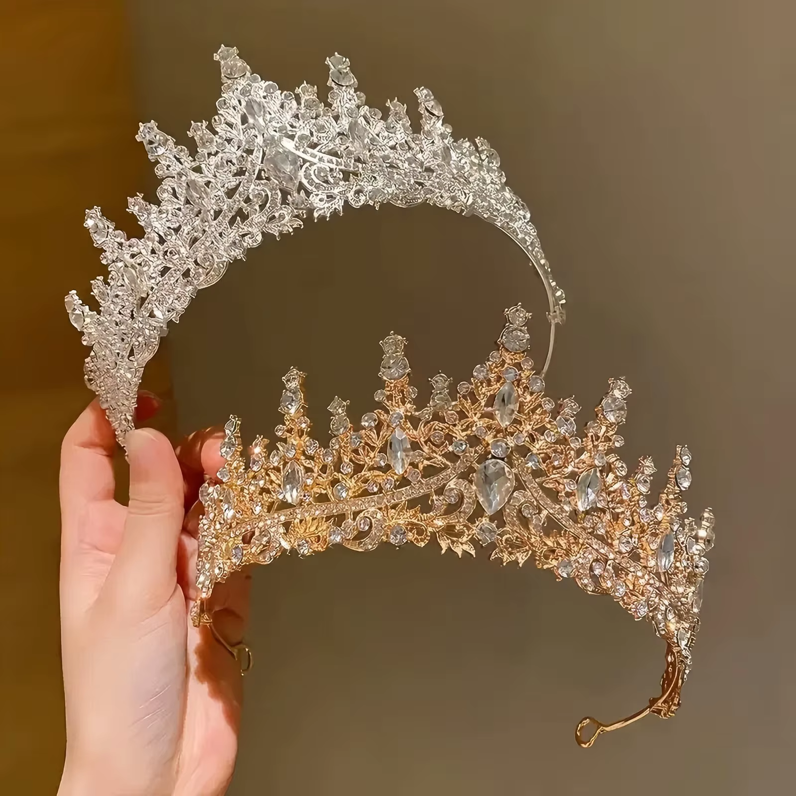 1 couronne de mariée élégante