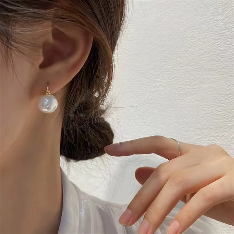 LAYA 2025 nouveau 925 en argent Sterling boucle d'oreille coquille perle