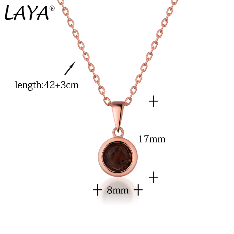 Collier pendentif en argent regardé 925 pour femme