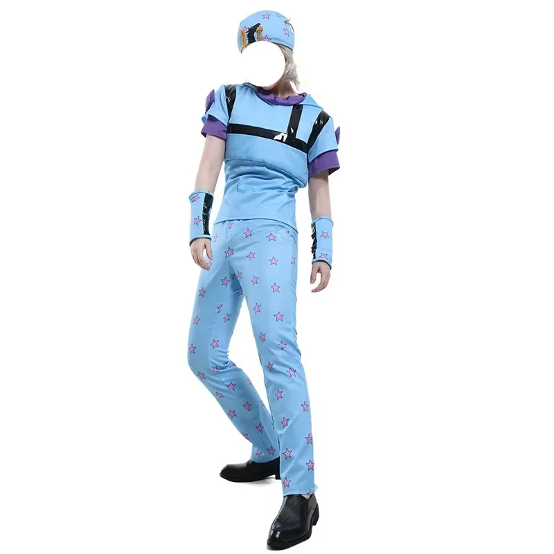 Costume de cosplay JoJo's Bizarre Adventure Steel Ball Run Jonathan Johnny Joestar