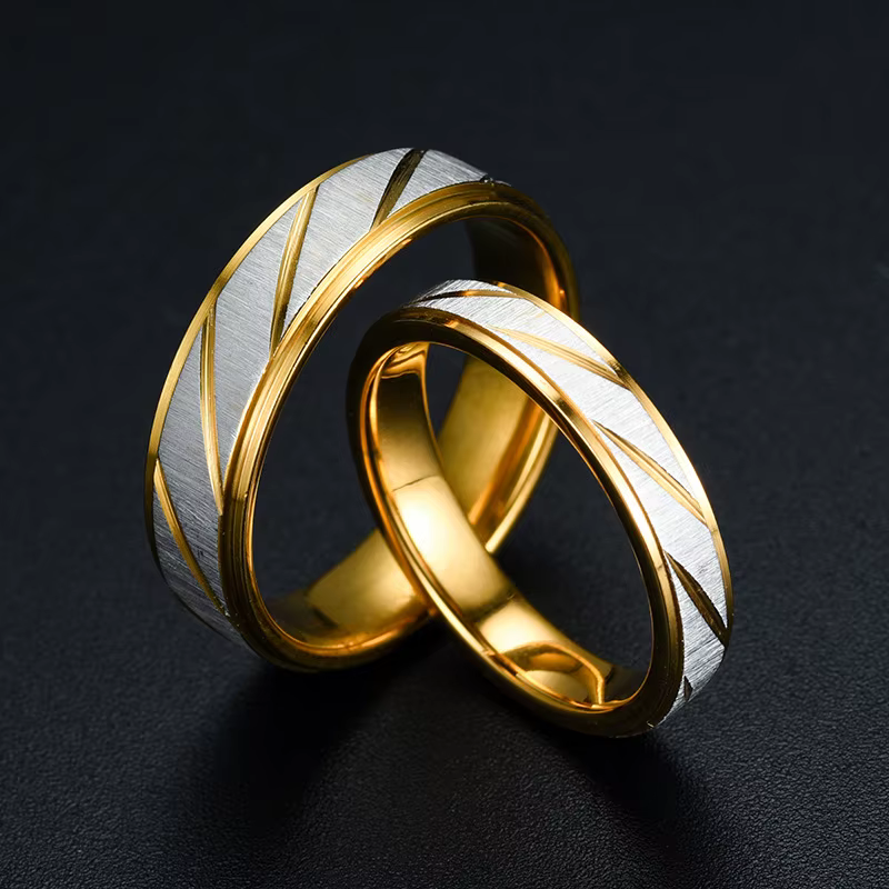 Bague de Couple en acier inoxydable