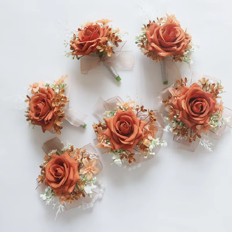 Bouquet de fleurs artificielles pour mariage