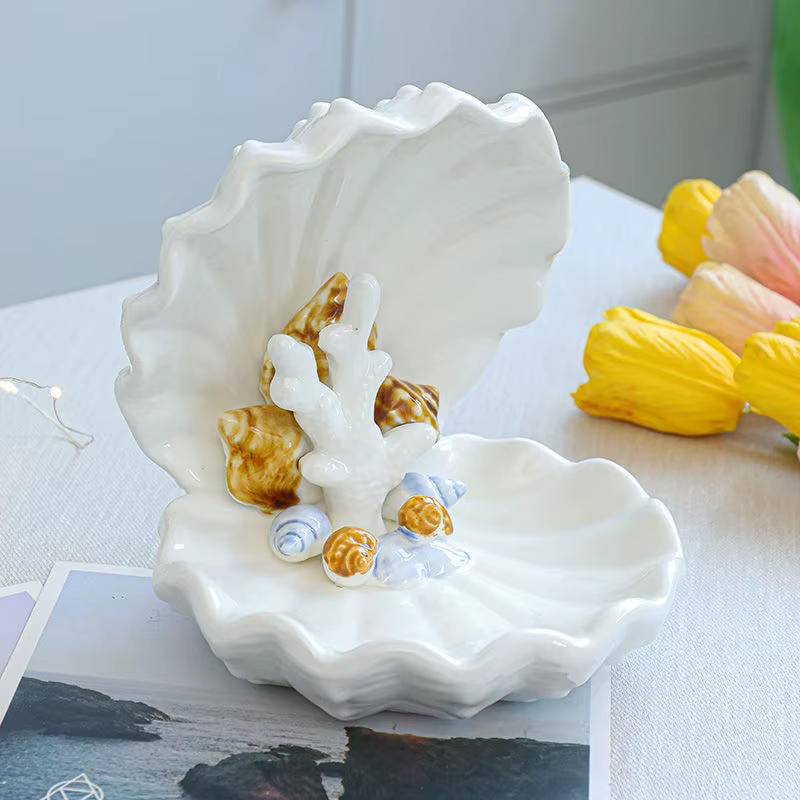 Boîte à bijoux créative en céramique