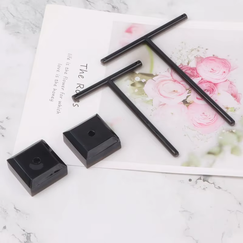 Lot de 2 présentoirs à bijoux en forme de T