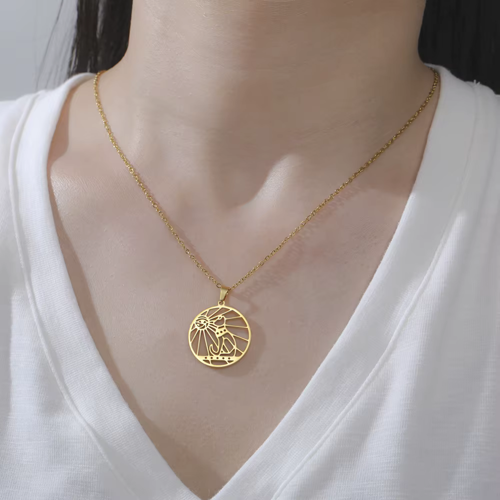 Collier pour femme en acier inoxydable