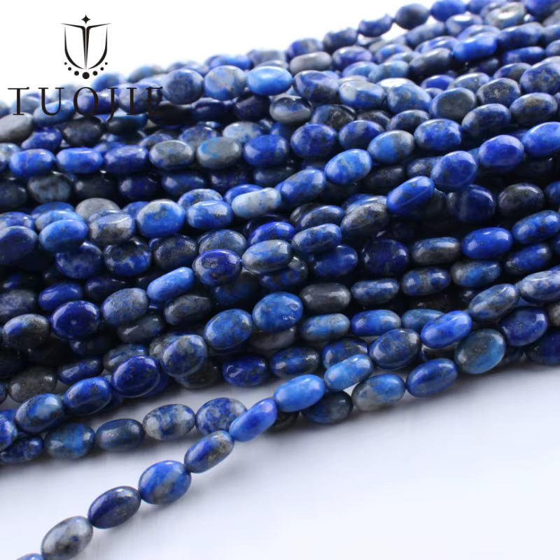 Perles de pierres précieuses naturelles TUO JIE Sodalite Lapis Lazuli