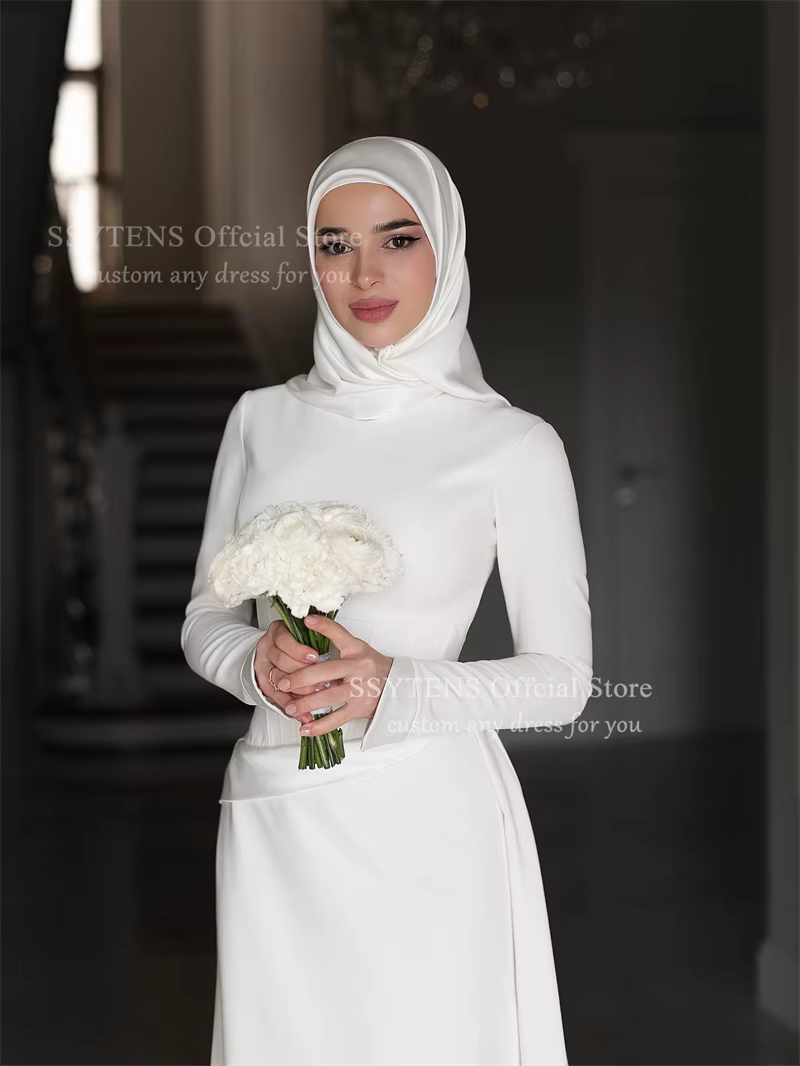 Robes de mariée modestes SSYTENS pour femmes 2026 – Robe