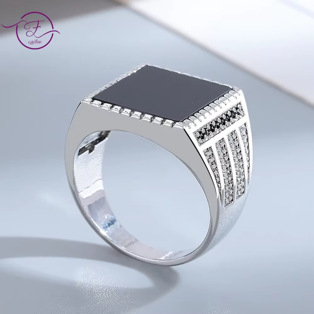 Bague en argent naturel pour femmes
