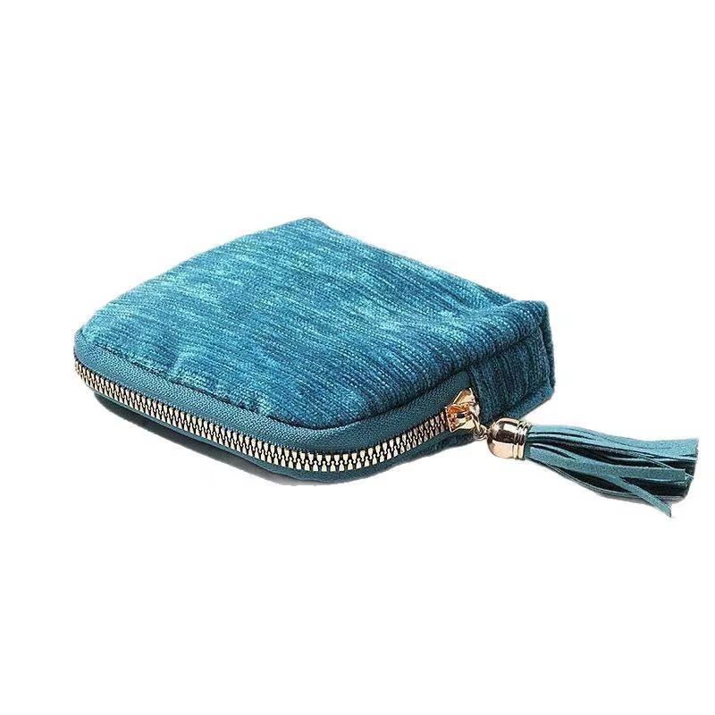 Pochette à bijoux en velours doux
