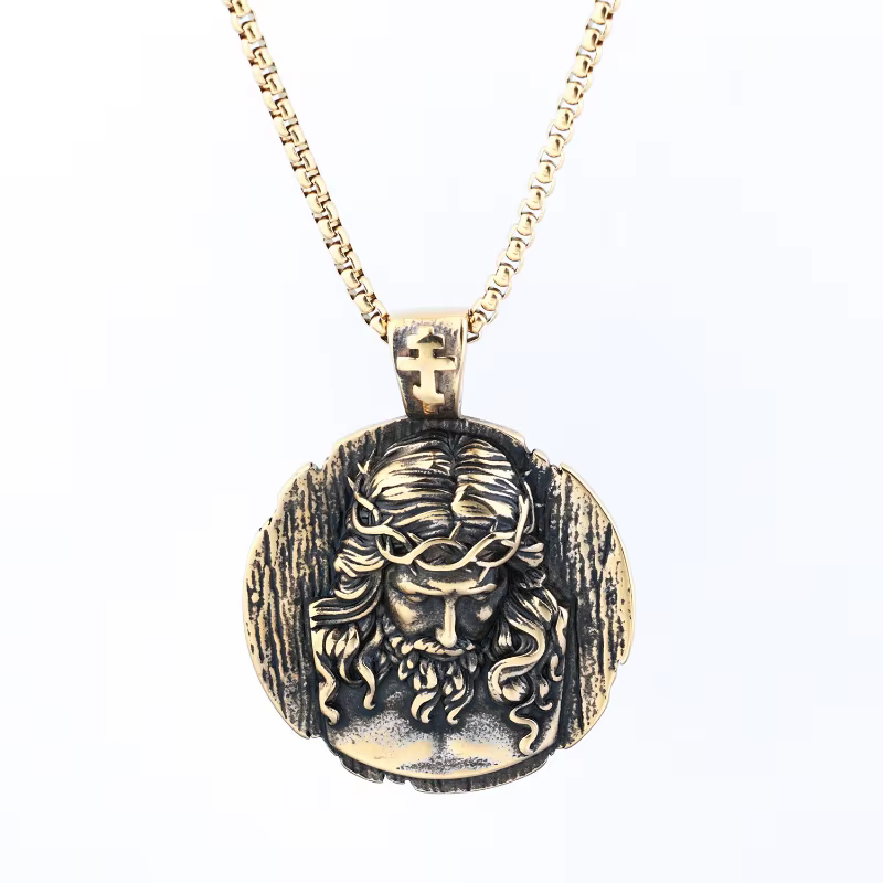 Collier pendentif Vintage Saint benoît