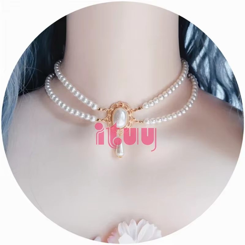 Magnifique collier de mariage de Style Rococo Vintage