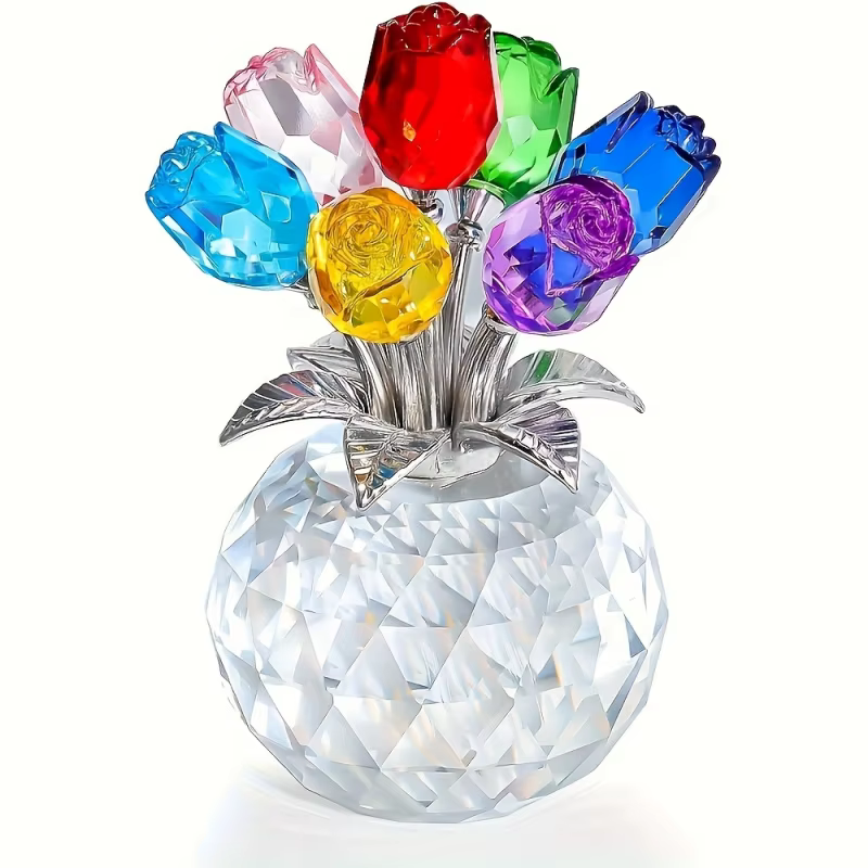 Bouquet de roses colorées - Pour anniversaire