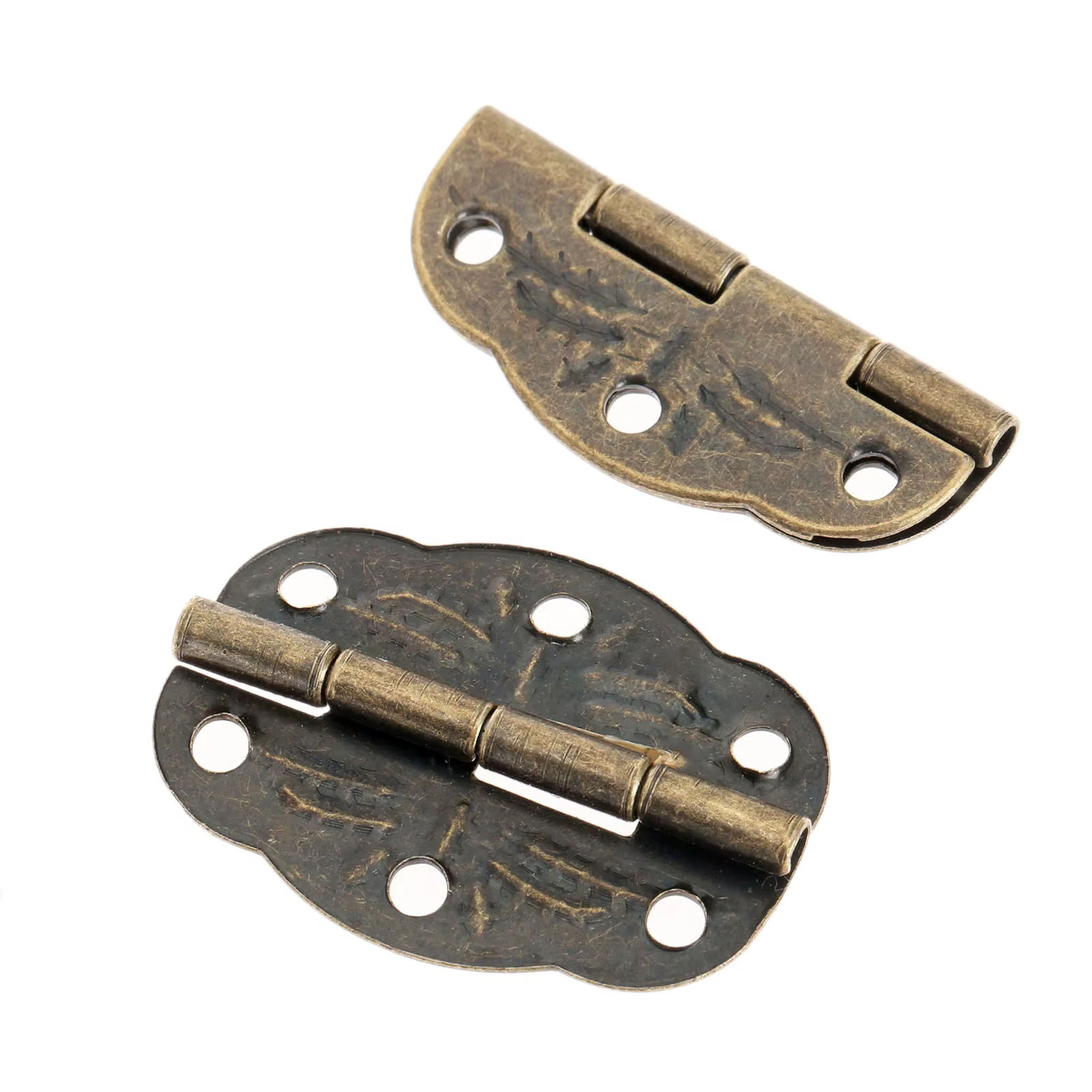 Charnières en laiton antique 30x20mm