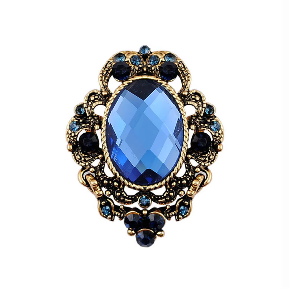 Broche camée de style victorien, accessoire de mode vintage élégant