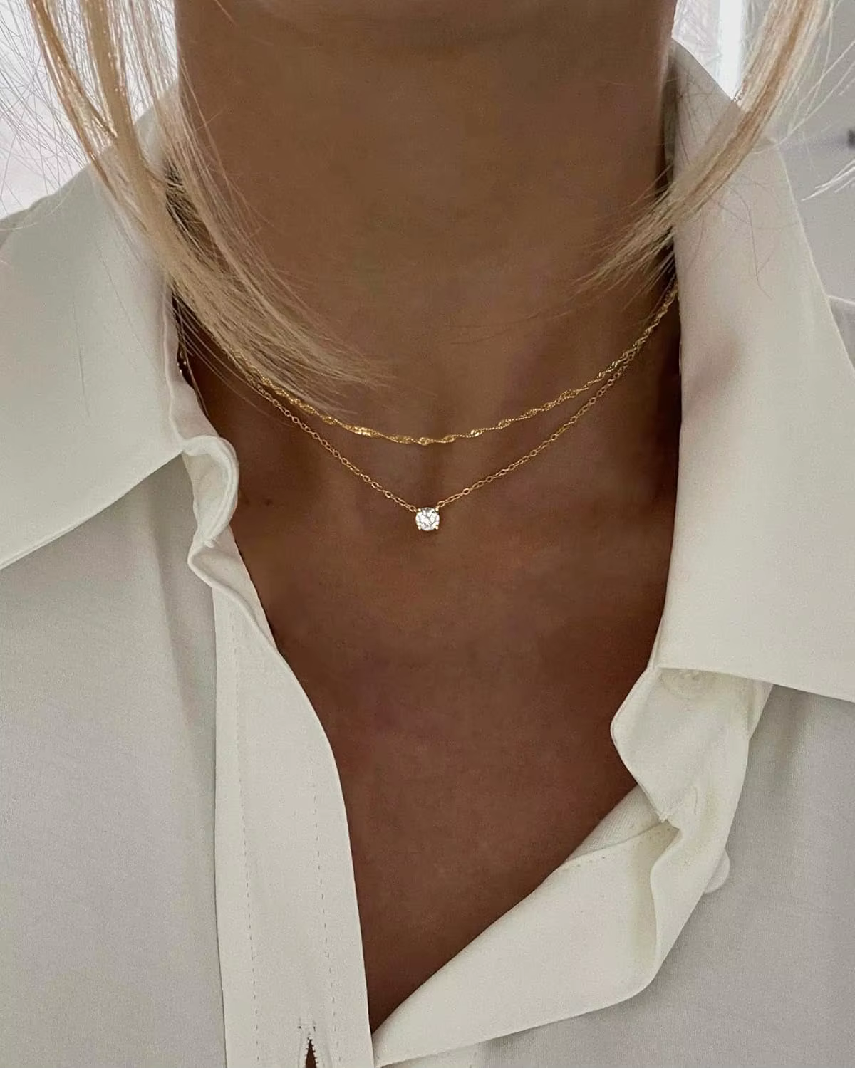 Colliers en diamant pour femmes