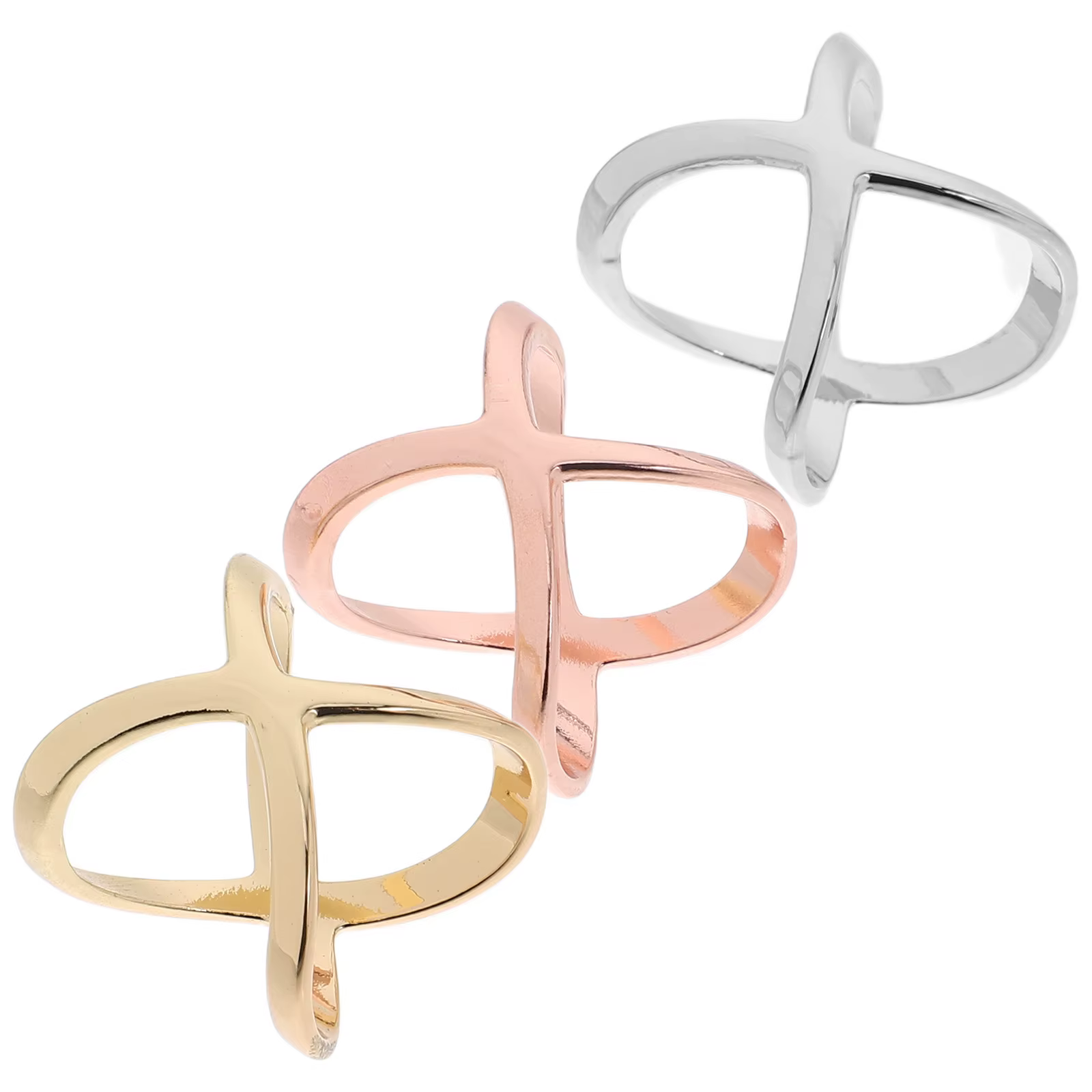 3 anneaux pour foulard pour femmes