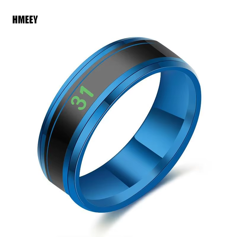 HMEEY – anneau multifonctionnel intelligent en acier inoxydable