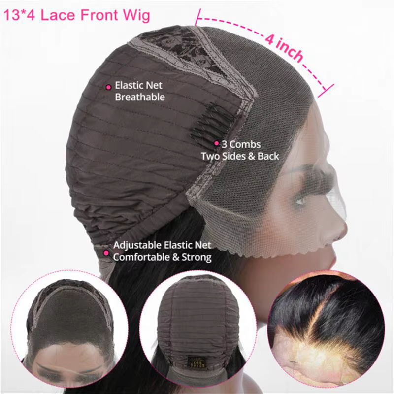 Perruque Lace Front Wig Body Wave brésilienne-ALIPEARL