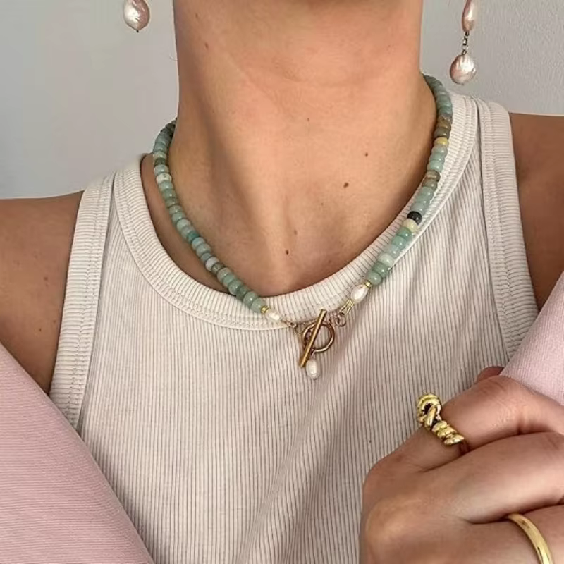 Collier turquoise pour femme