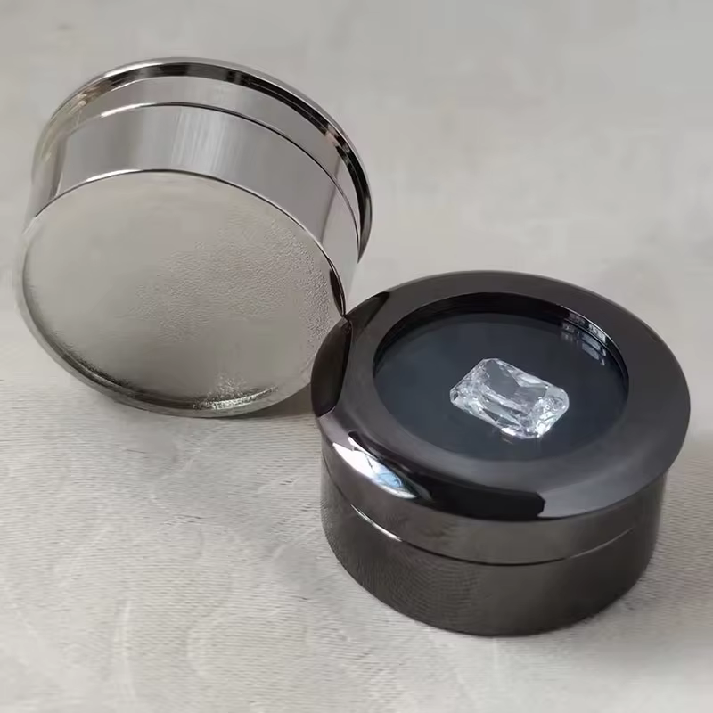 Boîte de rangement pour bijoux en acier inoxydable