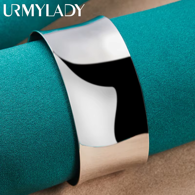 URMYLADY – bracelet en argent Sterling 925 pour femme et homme