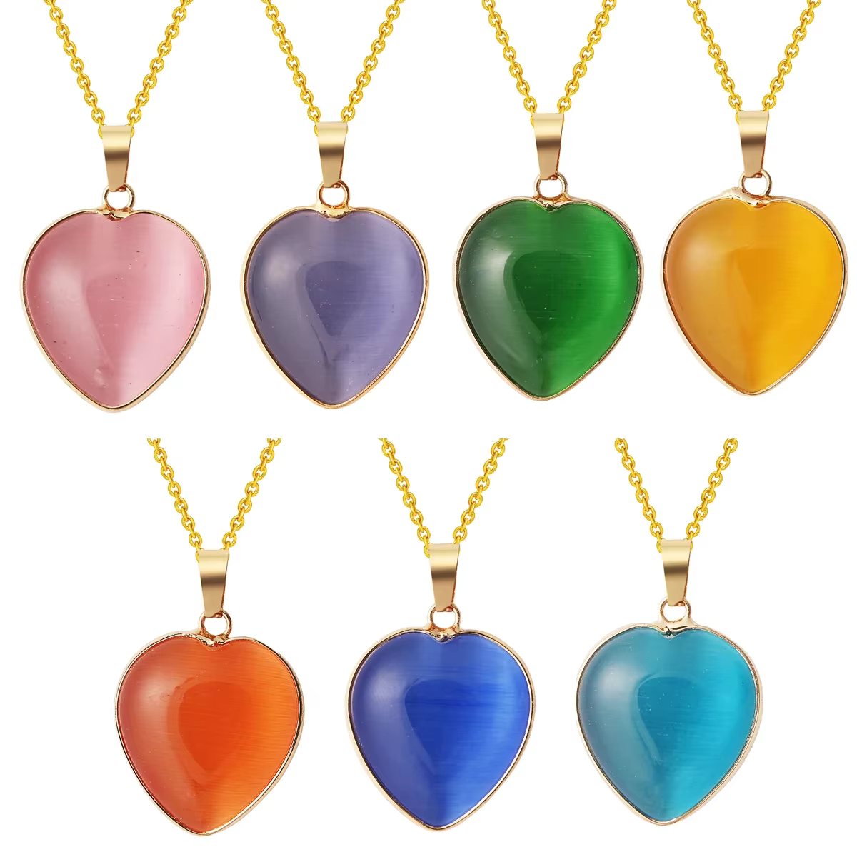 Collier pendentif coeur pour femmes Style minimaliste