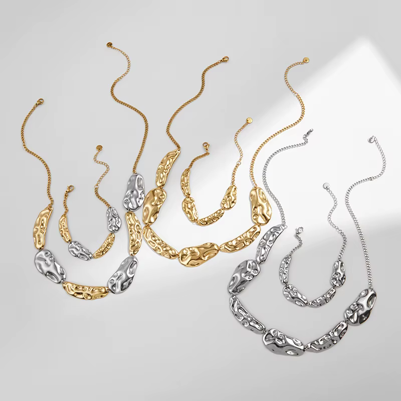 Loe | Collier géométrique en métal pour femmes