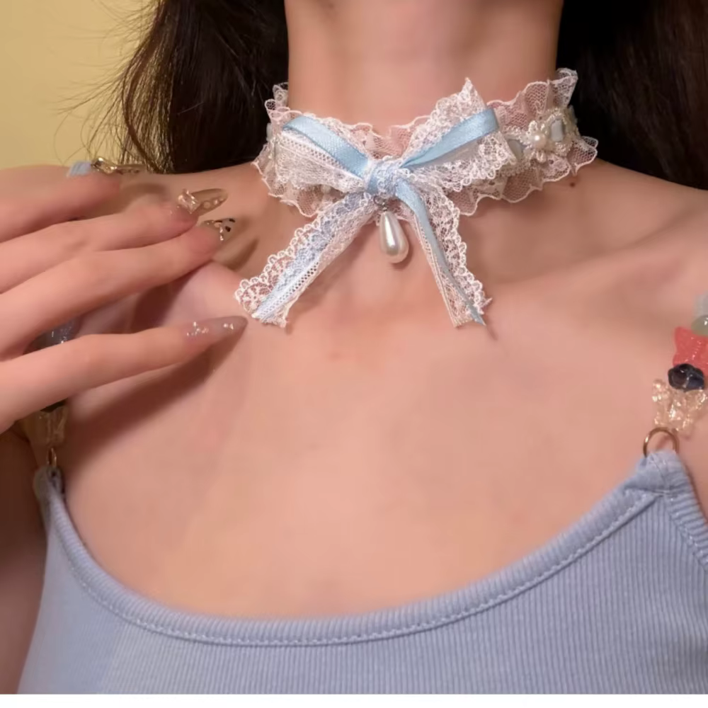 Collier ras du cou pour filles